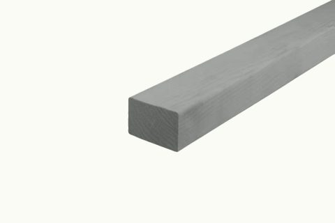 NE vuren regel geschaafd 44x70 mm grijs geïmpregneerd