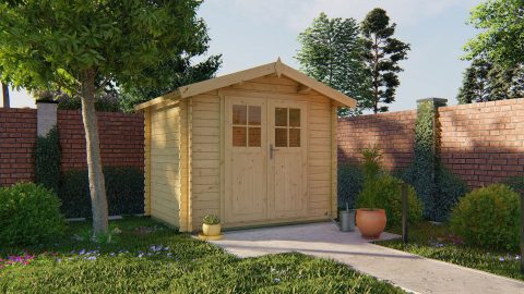 Tuindeco Blokhut Robert - 28 mm geïmpregneerd vuren